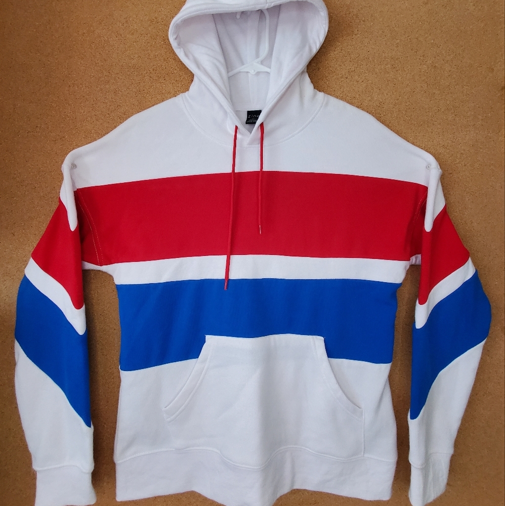 Zine men's small pullover hoodie